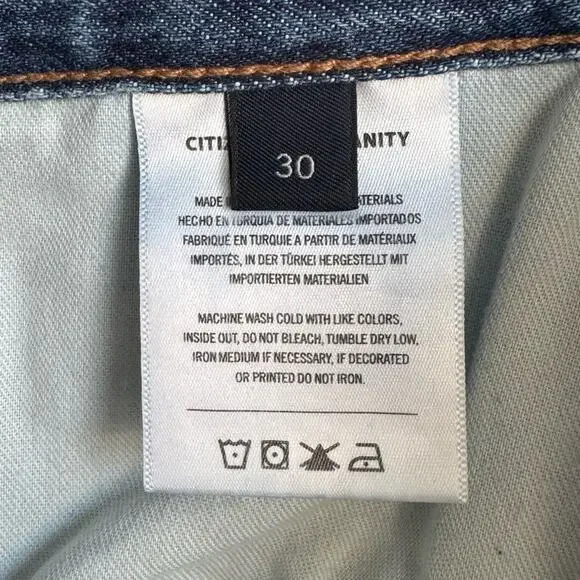 NEW Citizens of Humanity Annina Trouser Jeans in Pinnacle Wash Size 30 - Picture 10 of 16